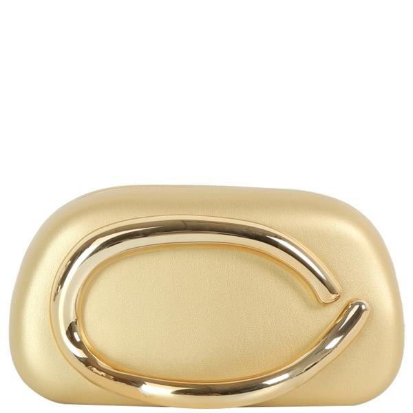 MODERN METAL DESIGN CLUTCH EVENING BAG