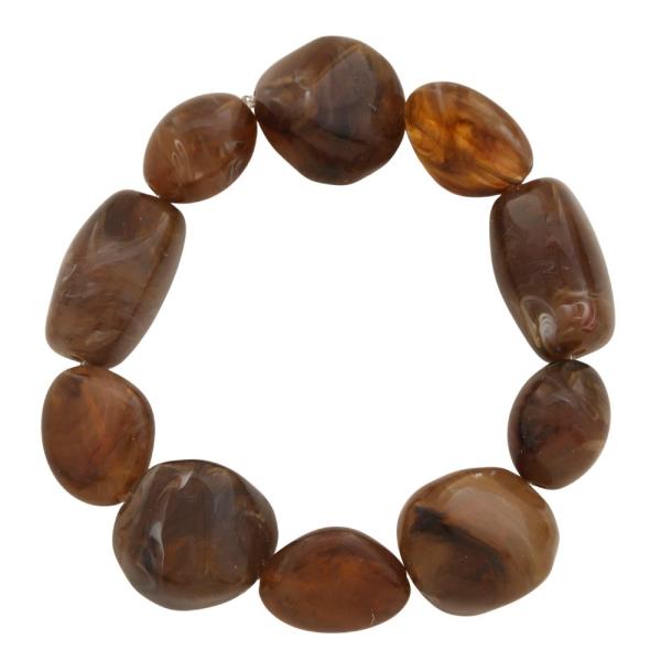 ACETATE BEAD BRACELET