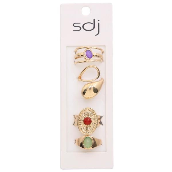 SDJ ASSORTED RING SET