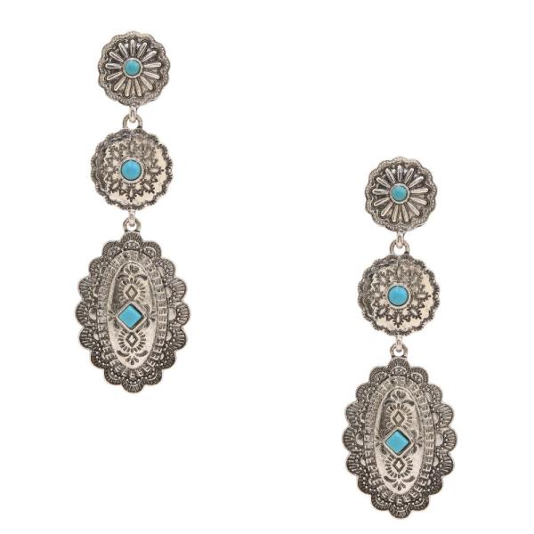 SDJ WESTERN STYLE DANGLE EARRING