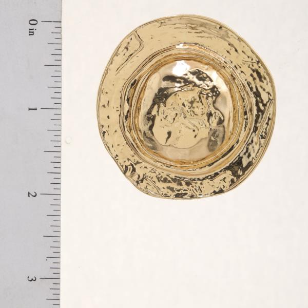 SDJ ROUND METAL EARRING