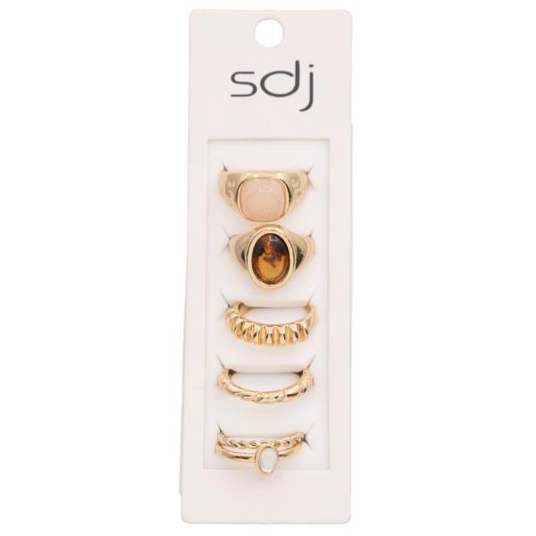 SDJ ASSORTED RING SET