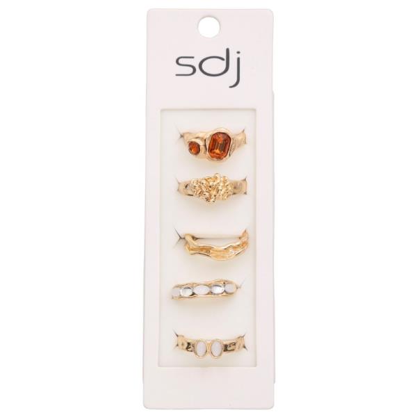 SDJ ASSORTED RING SET
