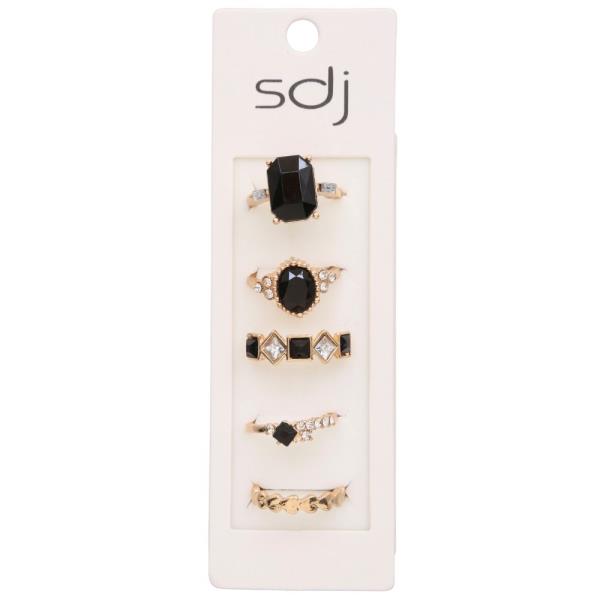 SDJ ASSORTED RING SET