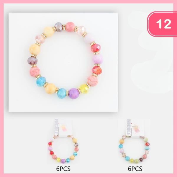 BEADED BRACELET (12 UNITS)
