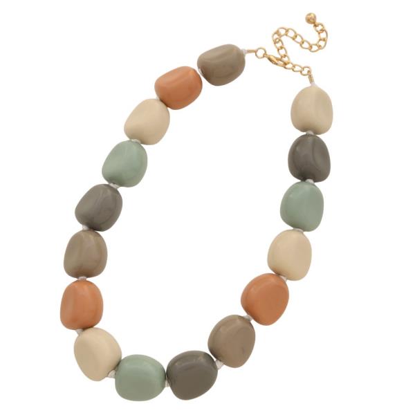 COLORFUL BEAD NECKLACE