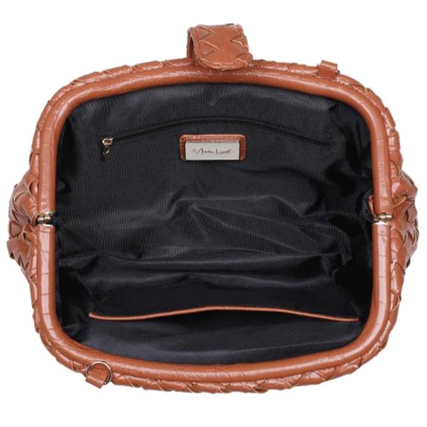 WOVEN DESIGN GIGI CROSSBODY BAG