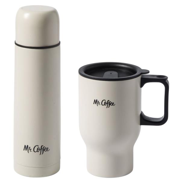 JAVELIN 2 PC 15.5 OZ THERMAL & 13.5 OZ TRAVEL MUG GIFT SET