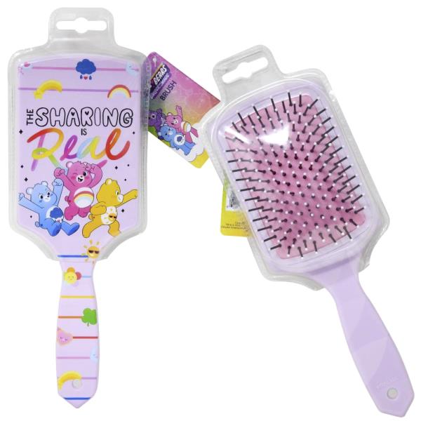 CARE BEARS PADDLE BRUSH WITH HANGTAG