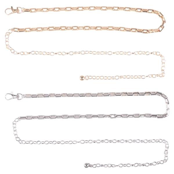 METAL LINK CHAIN BELT