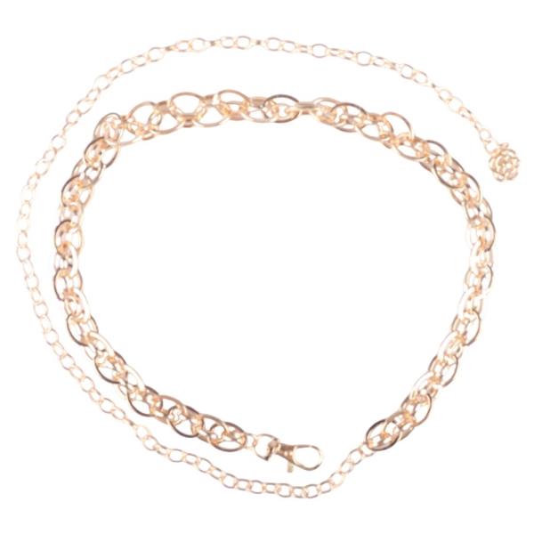 METAL LINK CHAIN BELT