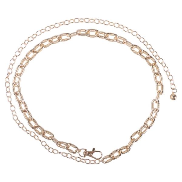 METAL LINK CHAIN BELT
