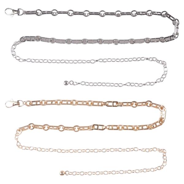 METAL OVAL LINK CHAIN BELT