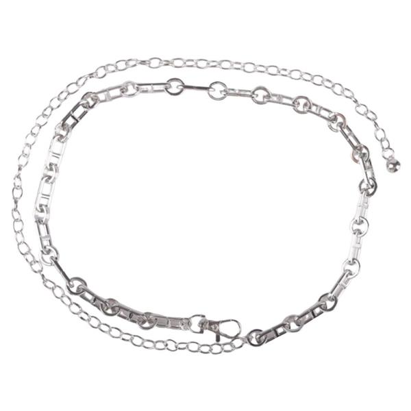 METAL OVAL LINK CHAIN BELT