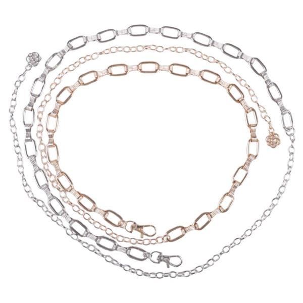 METAL LINK CHAIN BELT