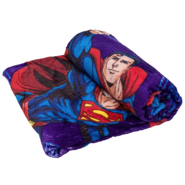 DC SUPERMAN SILK TOUCH THROW BLANKET