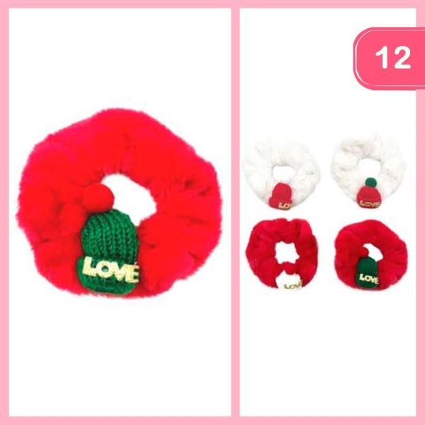 FUSSY HAIR TIE (12 UNITS)