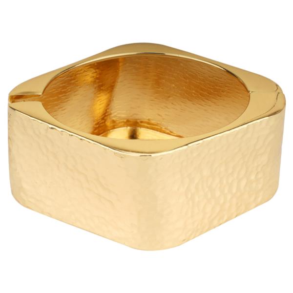 METAL TEXTURE BANGLE HINGE BRACELET