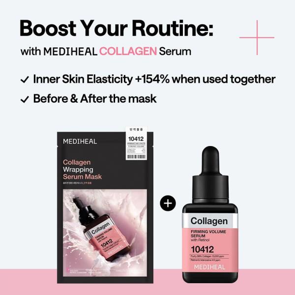 MEDIHEAL 10PC WRAPPING SERUM MASK