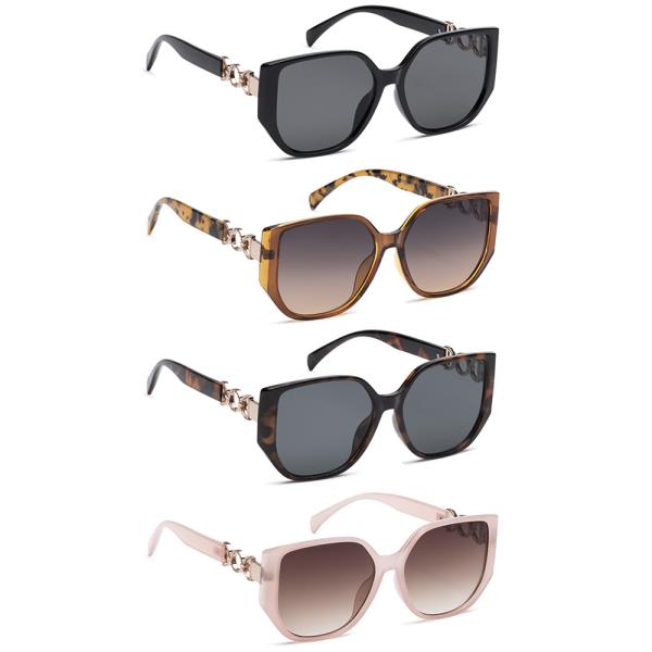 SQUARE CHIC SUNGLASSES 1DZ