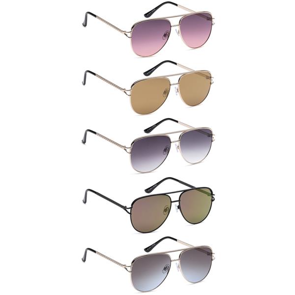 STYLISH AVIATORS SUNGLASSES 1DZ