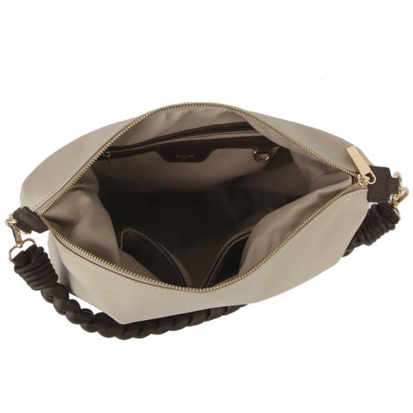 SMOOTH SHOULDER BAG W DOLL KEYCHAIN