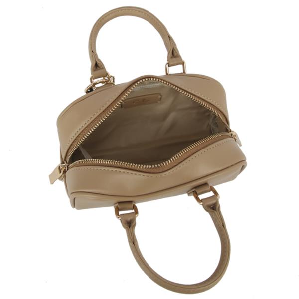 PLAIN HANDLE EVENING BAG W KEYCHAIN