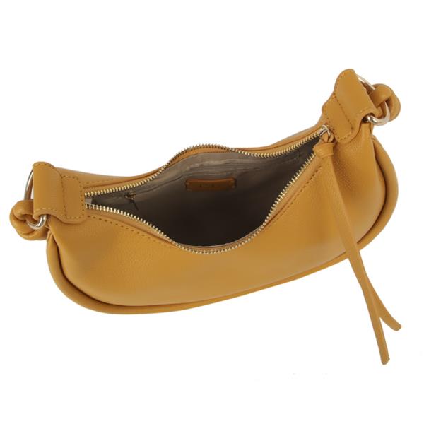 SMOOTH CURVED SHOULDER BAG
