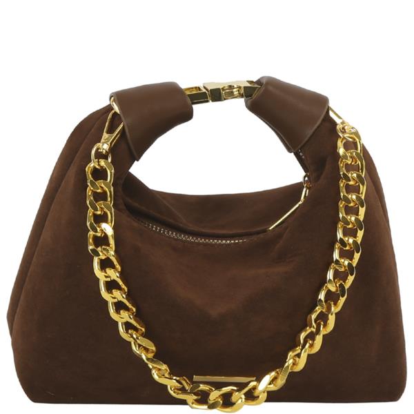 VINTAGE FASHION CHAIN HANDLE BAG