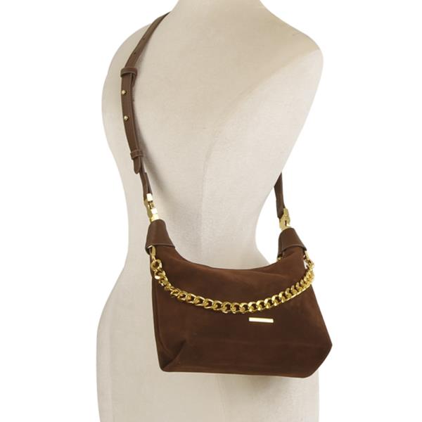 VINTAGE FASHION CHAIN HANDLE BAG