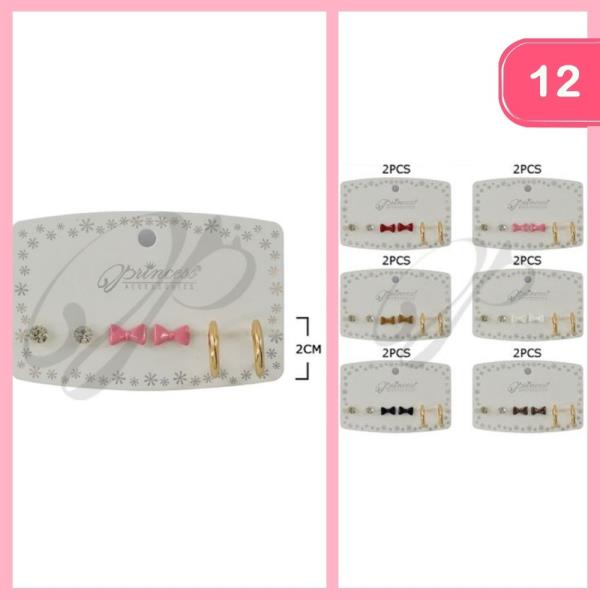 MIXED EARRING SET (12 UNITS)