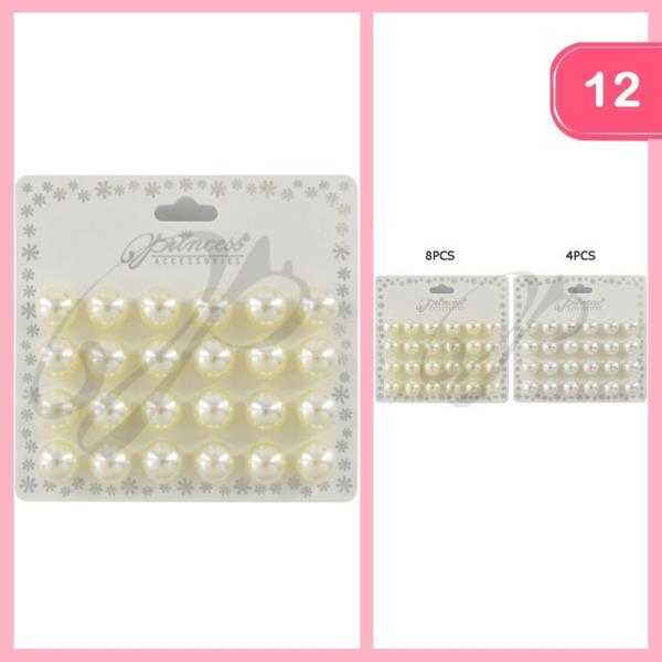 PEARL POST EARRING (12 UNITS)