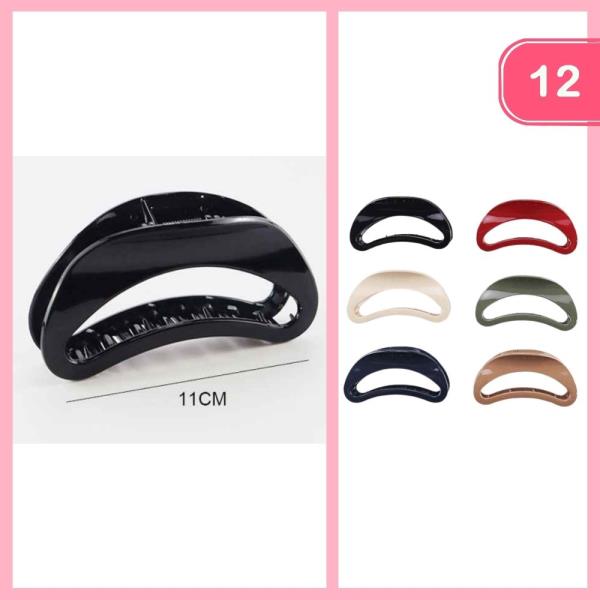 HAIR CLAW CLIP (12 UNITS)