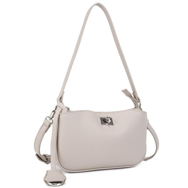 TEXTURED SHOULDER CROSSBODY BAG