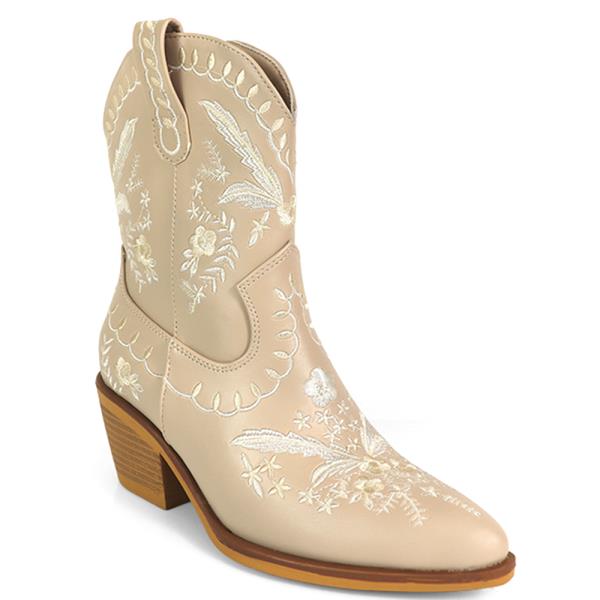 WESTERN DESIGN HEEL BOOTS 12 PAIRS