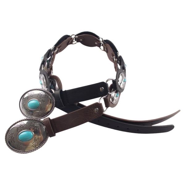 WESTERN TQ STONE BUCKLE BELT