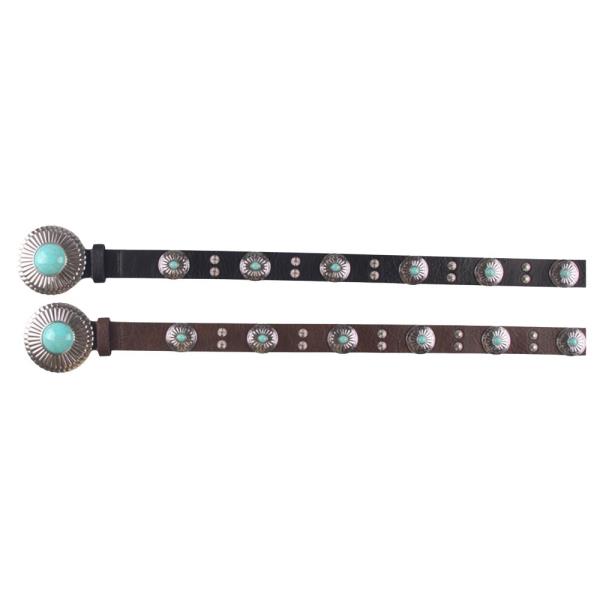 WESTERN TQ STONE BUCKLE BELT