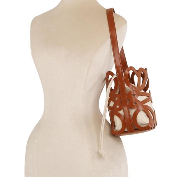 STYLISH CUT OUT DESIGN TOTE BAG