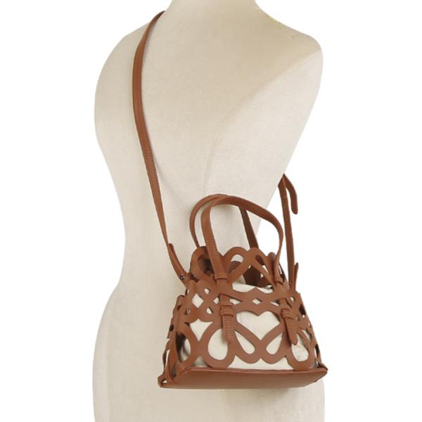 STYLISH CUT OUT DESIGN SATCHEL BAG