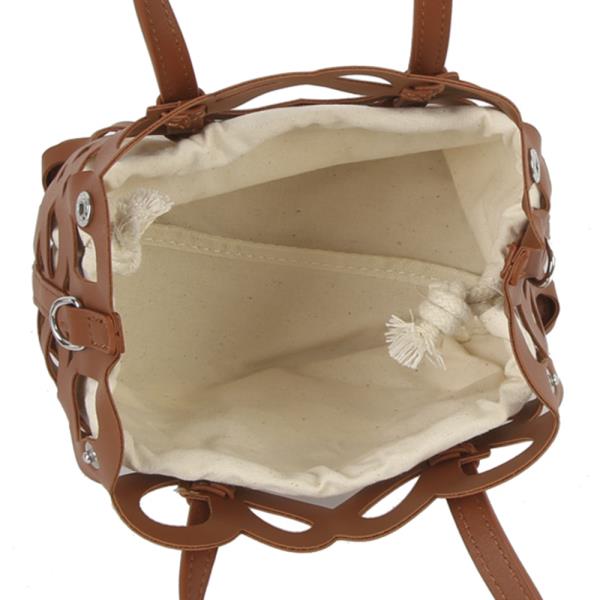 STYLISH CUT OUT DESIGN SATCHEL BAG