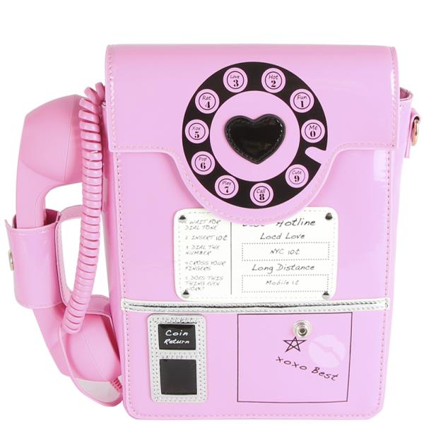 VINTAGE TELEPHONE STYLE CROSSBODY BAG