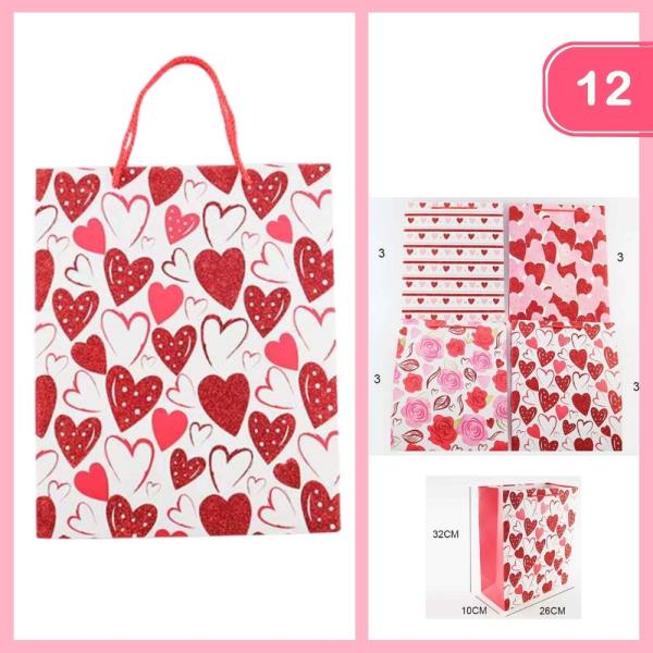 VALENTINE`S DAY GIFT BAG (12 UNITS)