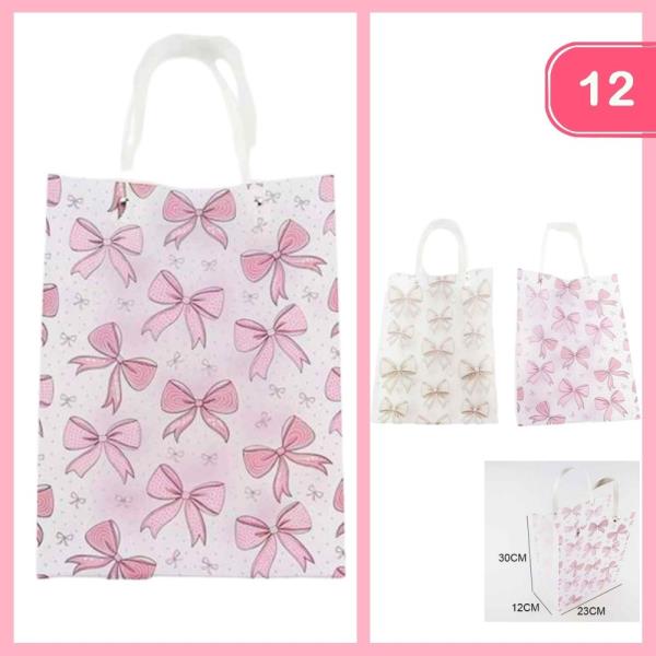 CUTE BOW GIFT BAG (12 UNITS)