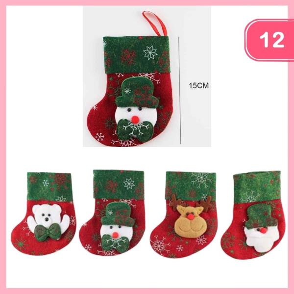 CHRISTMAS STOCKING (12 UNITS)