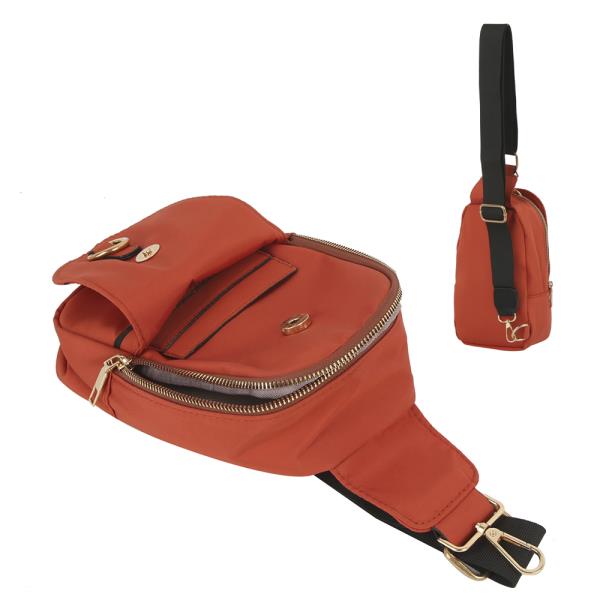 SPORTS DESIGN SLING CROSSBODY BAG