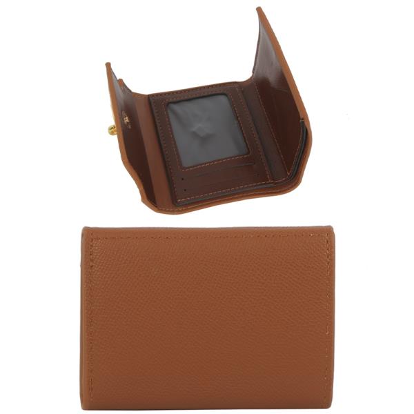 TEXTURED SMALL WALLET