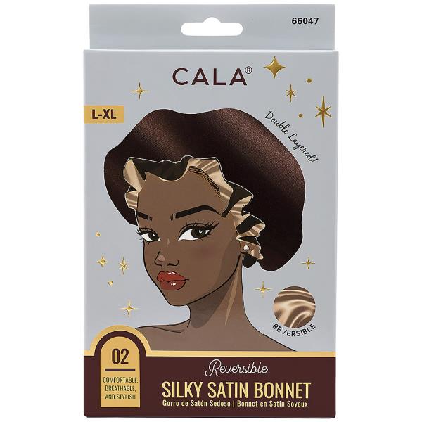 CALA SILKY SATIN BONNET BROWN NUDE