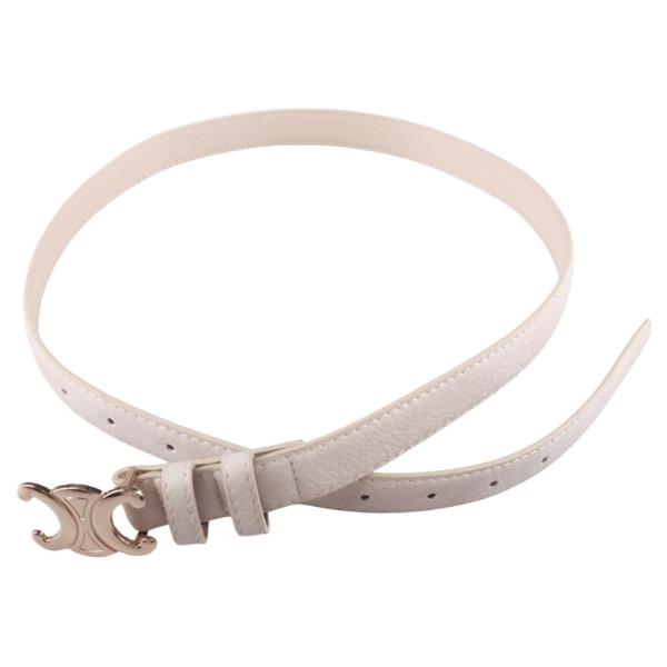 ORNATE METAL ACCENT LEATHER 3PC BELT SET