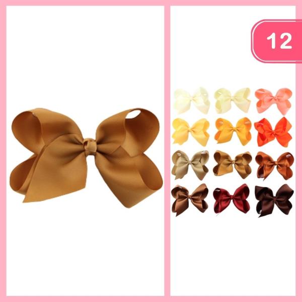 HAIR BOWS (12 UNITS)