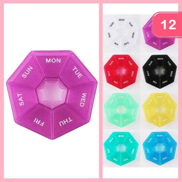 PILL ORGANIZER (12 UNITS)